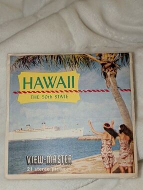 Vintage View-Master Hawaii 50th State Reel Packet - 1950s